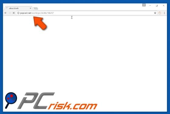 Popcash.net Redirect