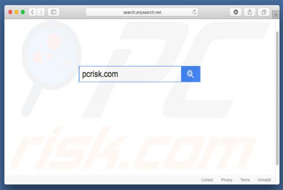Search.anysearch.net Redirect (Mac)