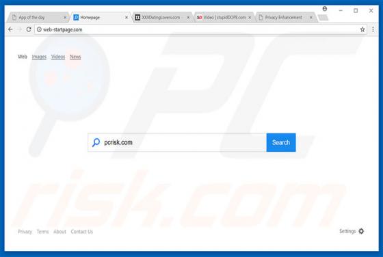 Web-startpage.com Redirect
