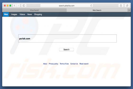 Search.pikatika.com Redirect (Mac)