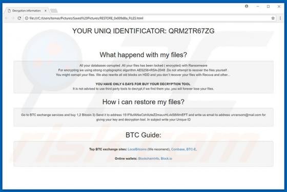 MMM Ransomware