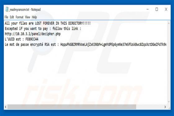 MoonCrypter Ransomware