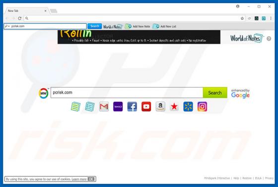 WorldofNotes Toolbar