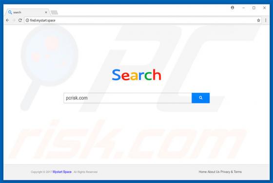 Find.mystart.space Redirect