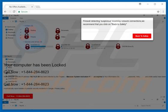 Firewall Detecting Suspicious Incoming Network Connections Scam