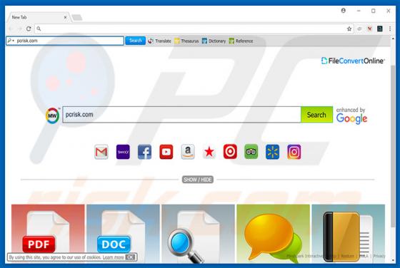 FileConvertOnline Toolbar