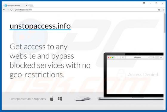 Unstopaccess Adware