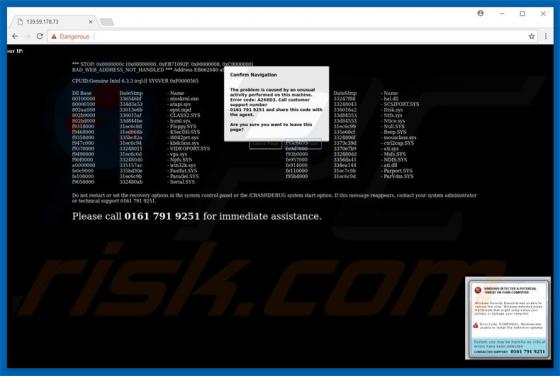 Unusual Activity Scam