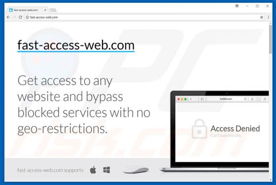 Fast-access-web Adware