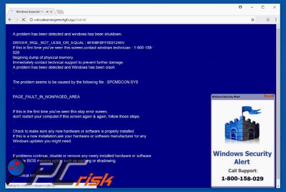 High Priority Message Scam