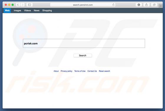 Search.pensirot.com Redirect (Mac)