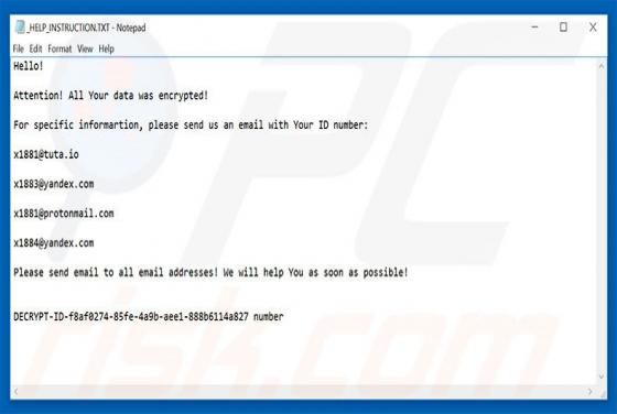 x1881 Ransomware