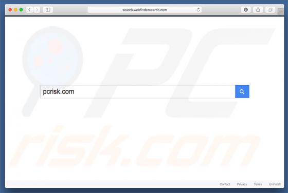 Search.webfindersearch.com Redirect (Mac)