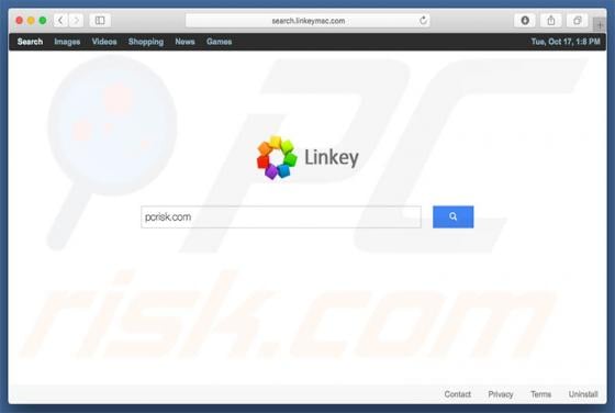Search.linkeymac.com Redirect (Mac)