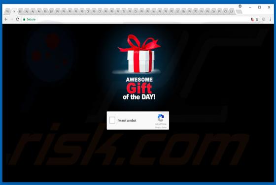 Awesome Gift Of The Day Scam