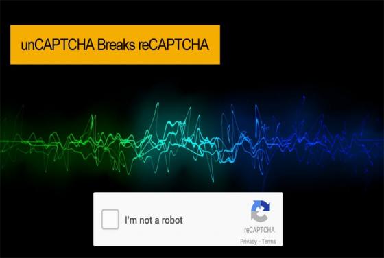 unCAPTCHA Breaks reCAPTCHA