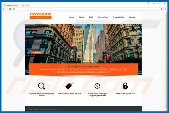 Awesome Dealers Adware