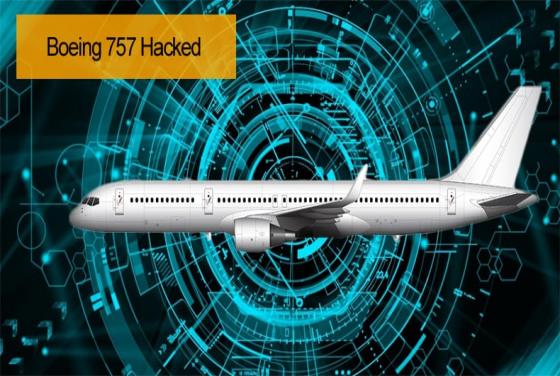 Boeing 757 Hacked