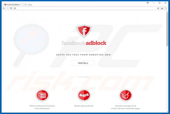 Facebook AdBlock Adware