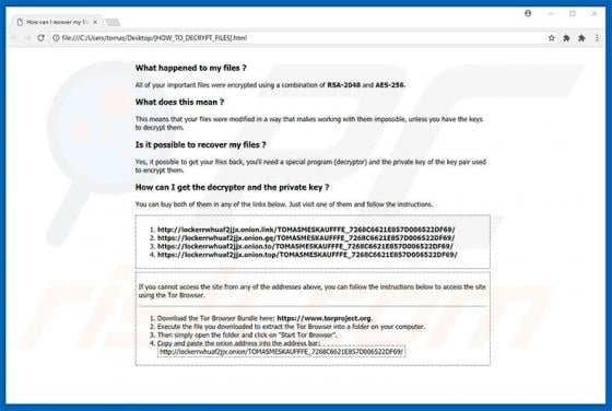 LockeR Ransomware