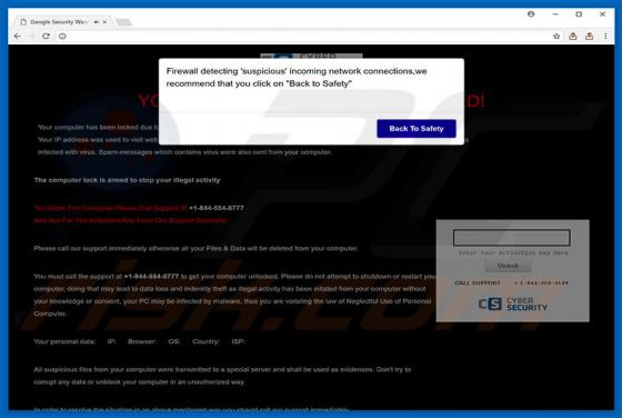 Cyber Security Scam