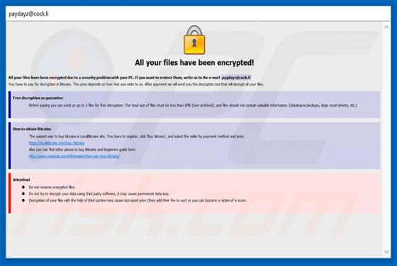 Shadow Ransomware