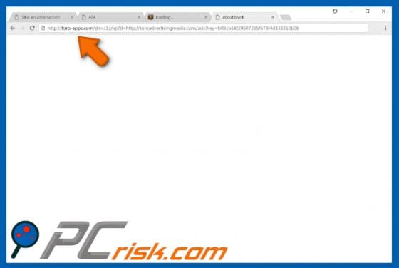 Toroadvertisingmedia.com Redirect
