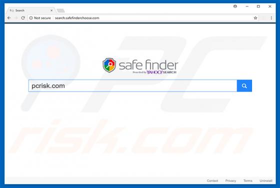 Search.safefinderchoose.com Redirect (PC)