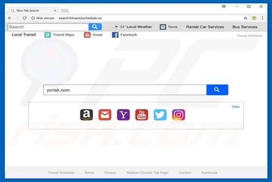 Search.htransitschedule.co Redirect