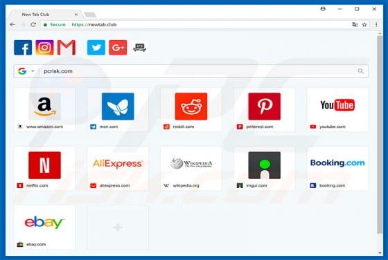 Newtab.club Redirect