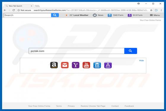 hyourfreeonlineforms.com Redirect