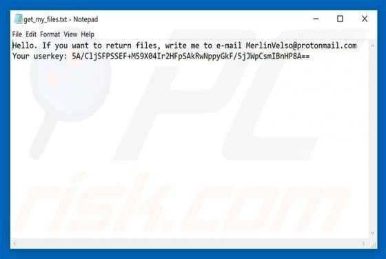 Velso Ransomware
