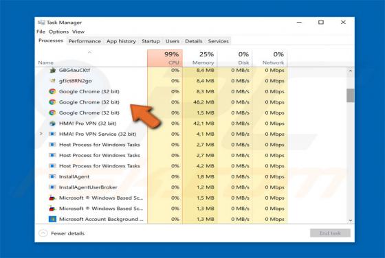 Chrome.exe Virus