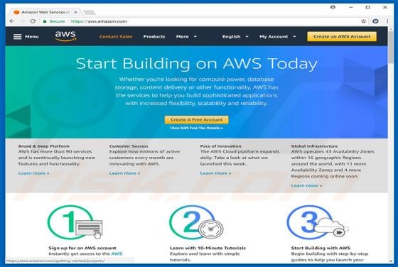 Amazon AWS Virus