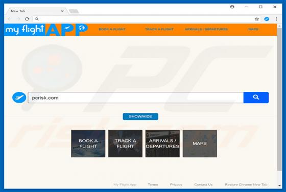 Home.myflightapp.com Redirect