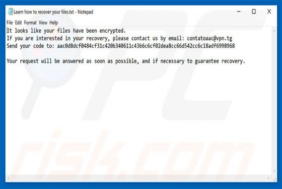 AAC Ransomware
