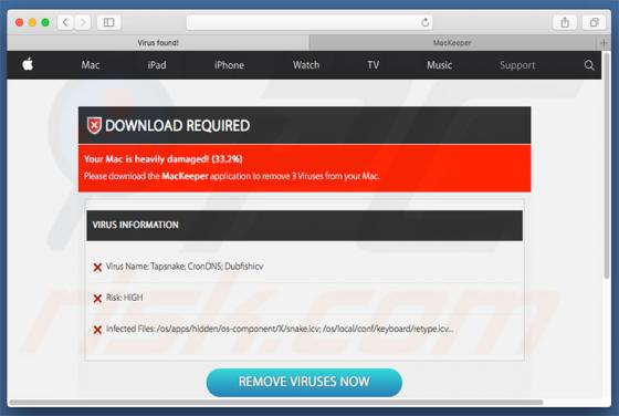 MacKeeper Unwanted Application (Mac)