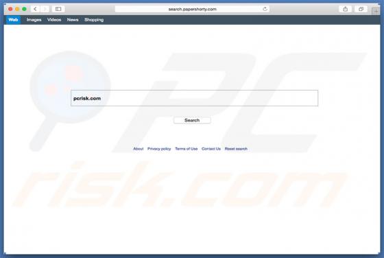 Search.papershorty.com Redirect (Mac)