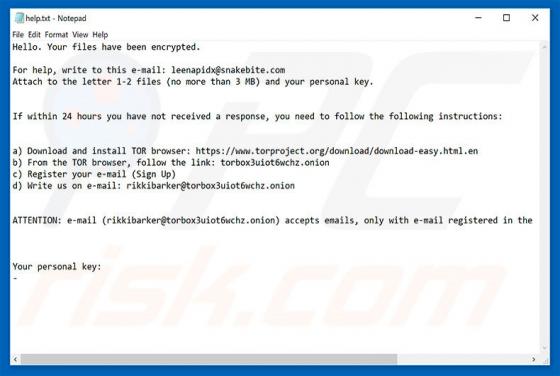 HrHr Ransomware