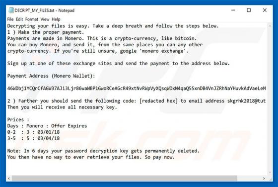 Creeper Ransomware