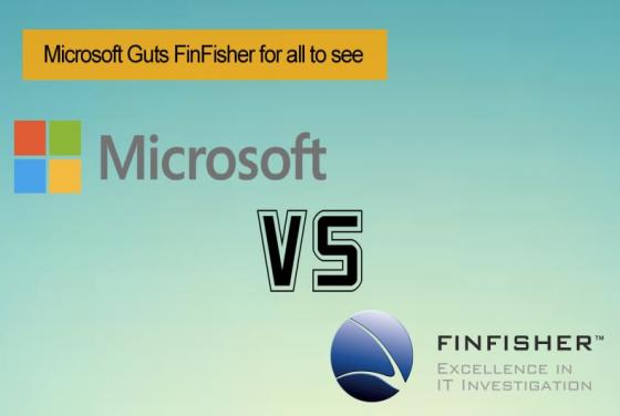 Microsoft Guts FinFisher for all to see