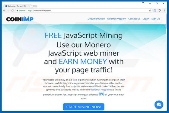 CoinImp Virus