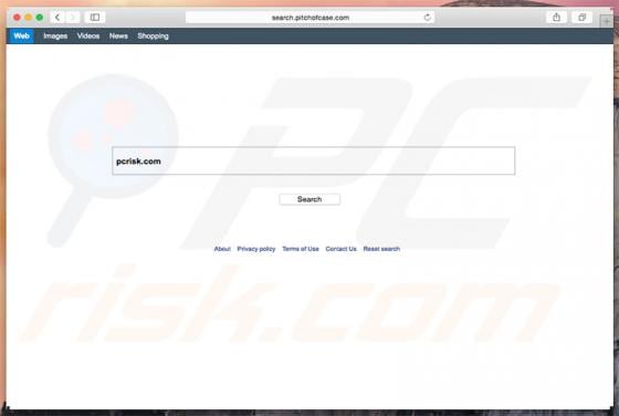 Search.pitchofcase.com Redirect (Mac)