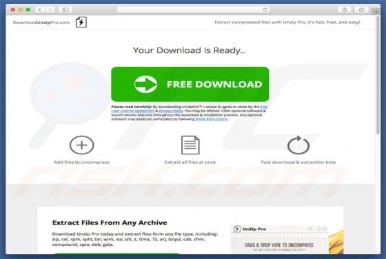 UnzipPro Adware (Mac)