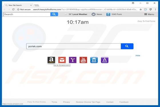 Search.heasytofindforms.com Redirect