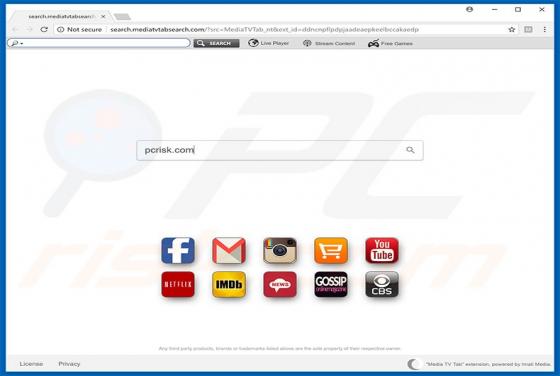Mediatvtabsearch.com Redirect