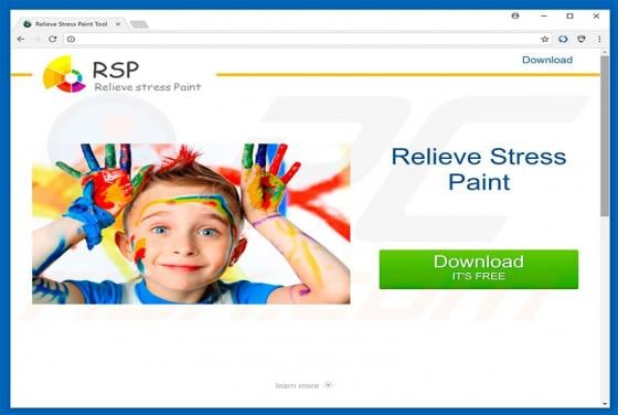 Relieve Stress Paint Trojan