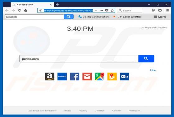 Search.hgomapsandirections.com Redirect