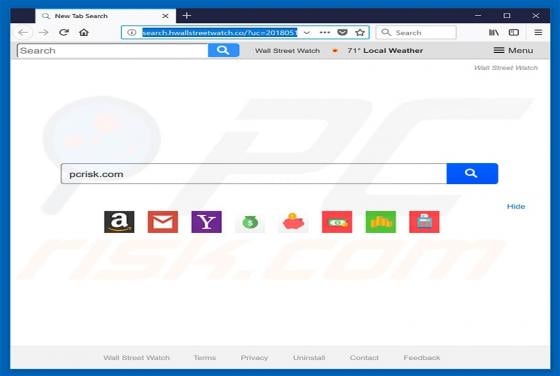 Search.hwallstreetwatch.co Redirect