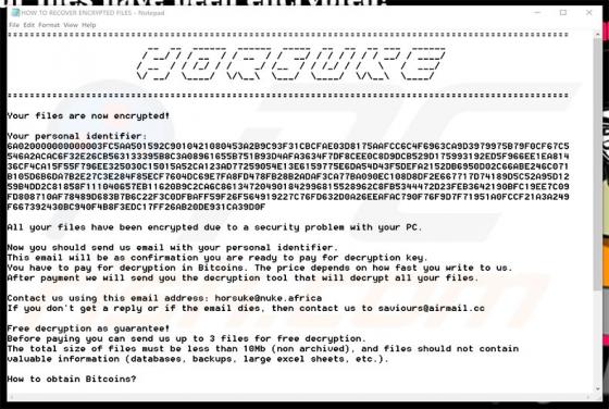 Horsuke Ransomware